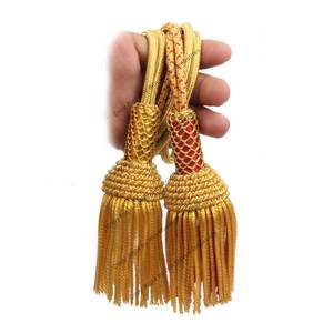 ของขวัญทางศาสนา Royal Blue Minister พระสงฆ์บิชอป Pectoral พู่สายไฟ,Cincture Blue Cross Crucifix - Product Image 2