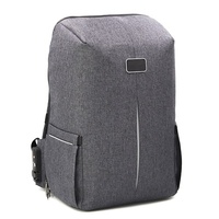BrandCharger Phantom Functionele Anti-Diefstal Waterdichte Polyester Unisex Reistas met USB, Capaciteit onder de 20 Liter