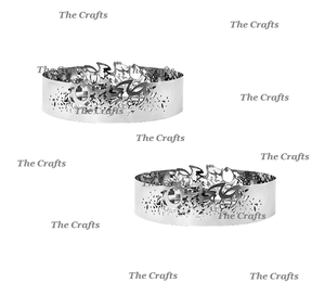 Bol à fruits en acier inoxydable et aluminium en vrac avec support Bol à collations décoratif de haute qualité - Product Image 5