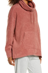 Sweats à capuche pour femmes Sweats mignons à manches longues Tops pulls en molleton ample avec poche ensemble pour femmes en gros - Product Image 3