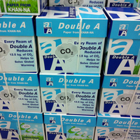 Papel para Copiar A4, 70 g/m², 100% Pulpa de Madera Virgen, Blanco, 500 Hojas/Resma, 5 Resmas/Caja, al por Mayor, Hecho en Tailandia