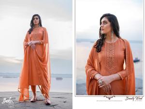 India-Pakistani Salwar Kameez Dupatta Set Diseñador Kurta Pant Summer Suit Design - Product Image 5