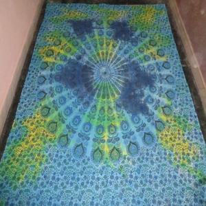 Nuevas sábanas de algodón con estampado Barmeri multicolor para decoración de habitaciones 2026/tapicería para colgar en la pared, venta al por mayor desde India. - Product Image 2