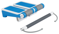 ALLWINWIN STB16 Planche d'étirement – Tube réglable en angle à 2 pieds séparés pour étirement des mollets, des chevilles et des pieds