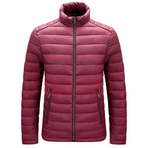 Chaqueta de invierno con capucha y cremallera para hombre, transpirable, OEM - Product Image 2