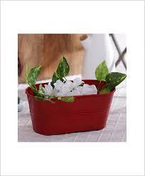 Macetero de metal fuerte para interior de plantas y flores, decoración para sala de estar, hogar, terraza, balcón y jardinería del hogar - Product Image 5