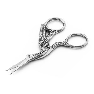 Ciseaux à broder, ciseaux à cuticules de précision, outils de manucure, soin des ongles, lame courbée, acier inoxydable, pour droitiers, durables - Product Image 4