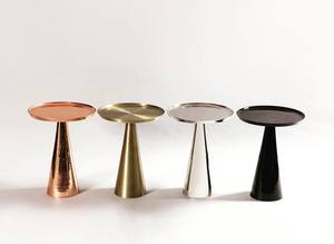 Centre de Table élégant pour maison hôtel salon table décorative couleur cuivre design moderne meubles en métal Table à café - Product Image 2