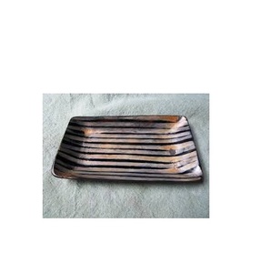 Plateau de service en forme de corne de cargot, ustensile de cuisine pour le restaurant ou la maison fait à la main, produit de meilleure qualité, couleur naturelle pour les prix personnalisés, faible emballage - Product Image 1