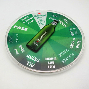 Divertido Juego de Fiesta, Recuerdo Acrílico, Posavasos Giratorio - Product Image 2