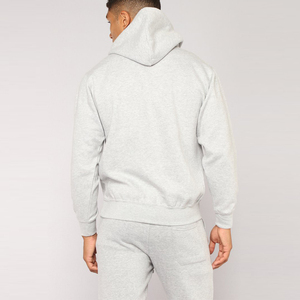 Custom Made Men's Oversize Active Gym Tracksuit With Drawstring Hoodie Men's Pullover Sweatsuit - Product Image 6