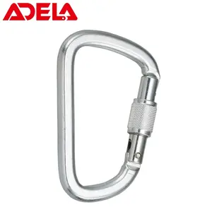 D del metallo di figura acciaio inox moschettone con CE