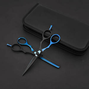 Tijeras Profesionales de Peluquería para Cortar el Cabello, Acero Inoxidable 440C Templado en Frío, para Diestros, con Múltiples Opciones de Mango, para Estilismo - Product Image 6