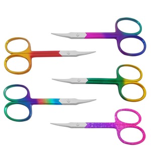 Ciseaux à cuticules de qualité supérieure, ultra-affûtés, à pointe fléchée, outil de soin des ongles - Product Image 1