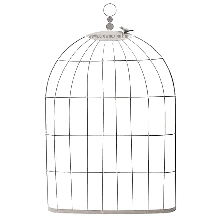 Iron Bird Cage Table Plan Metal Wire Cage for Bird and Parrot Canary Bird Living House Iron Metal Dome Top Cage At Best Price