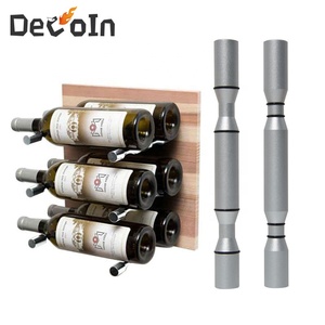 Wine Rack Pegs Aluminum Wall Mounted Storage display Home Commercial wine cellar Display stand