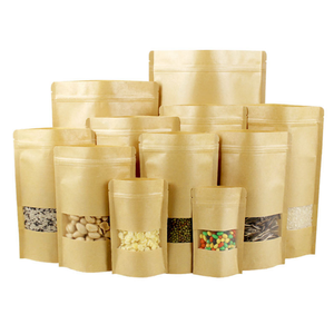 brown ziplock bolsas