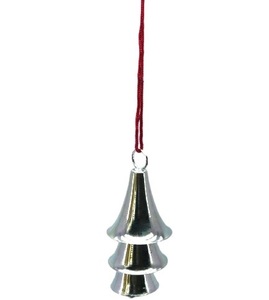 Campana de cascabel redonda de 2 diseños, ornamento colgante de Navidad, decoración de árbol, bola de Navidad - Product Image 5