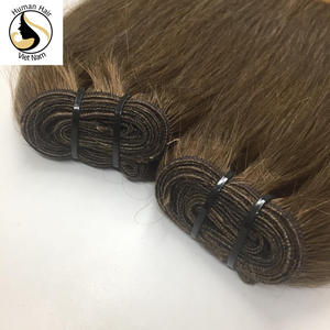 Tissage en lot péruvien Remy naturel lisse brun — #4, 100% cheveux humains, Extensions capillaires, trame, pour femmes - Product Image 3