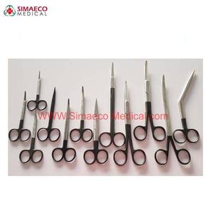 Juego de Tijeras Supercut Facelift de 12 Piezas, Acero Inoxidable, Instrumental Quirúrgico, SIMAECO-CE - Product Image 1