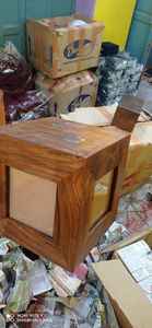 SHEESHAM WOOD PHOTO FRAME PET CREMATION URN Premium <b>Funeral</b> <b>Supplies</b> - Product Image 2