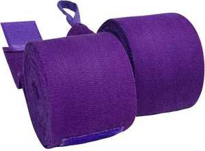 Envolturas de mano de boxeo moradas personalizadas recién llegadas, mezcla de nailon de algodón con estampado completo, vendajes de boxeo rojos, envolturas de mano de boxeo internas coloridas - Product Image 5