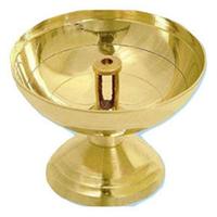 Bougie votive artisanale en laiton écologique, design moderne, 3 pouces, personnalisable, pour la décoration de la maison, idéale pour Diwali et Noël, à combustion longue durée.