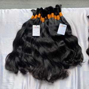 Raw Virgin Brazilian Bulk Cuticle Aligned Hair,Wholesale Grade 10a 11a virgin wavy hair vendors,brazilian human hair extensions - Product Image 1