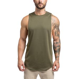 Fait sur mesure XL coton Spandex Jersey débardeurs pour hommes vêtements de sport pour l'entraînement et la musculation prix de gros - Product Image 3