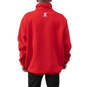 Sudadera con Capucha Extra Grande para Hombre, 100% Algodón, Tejida, Personalizada, con Media Cremallera Delantera, Ecológica, Transpirable, 2024 - Product Image 3