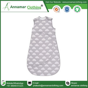 ถุงนอนเด็กแบบมีแขนและปลายเท้า ปรับแต่งได้ตามต้องการ ผลิตตามแบบ OEM ได้รับการรับรองมาตรฐาน GOTS ผลิตจากผ้าฝ้าย 100% ป้องกันแบคทีเรีย ระบายอากาศได้ดี ใช้ได้ทุกฤดู - Product Image 4