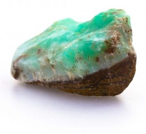 Pierres brutes d'agate verte rare, cristal d'harmonie ultime du Feng Shui, croissance, Inde, figurine, fabrication de bijoux faits à la main, matériau - Product Image 1