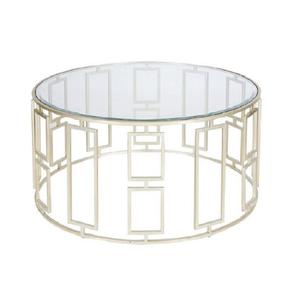 Mesa de centro de espejo hecha a mano de estilo moderno de color personalizado único al por mayor nuevo estilo forma de metal diseño tradicional - Product Image 1