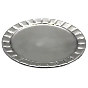 Posavasos redondo de Metal clásico, posavasos de cuero de estilo moderno hecho a mano, decoración superior de mesa, venta al por mayor - Product Image 1