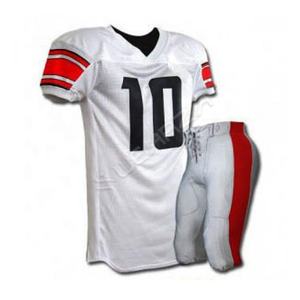 Uniforme de football américain de couleur et de taille personnalisées en gros uniforme de football américain de meilleur fournisseur nom d'équipe personnalisé - Product Image 6