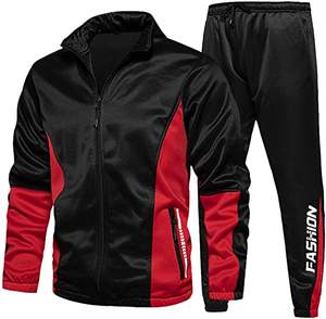 Ensemble de survêtement de sport à fermeture éclair complète personnalisé pour adultes Plus Size Survêtement de sport d'hiver à séchage rapide Logo imprimé Respirant - Product Image 3
