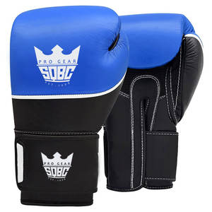 Guantes de entrenamiento de cuero de vaca, los mejores guantes de combate y Muay Thai - Product Image 1