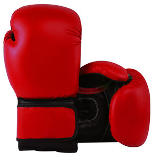 Guantes de boxeo personalizados, guantes de cuero de vaca con Logo impreso y diseño VBG-136 - Product Image 1