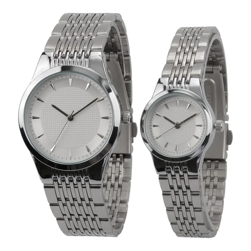 Female Watches Custom Personalized Alloy Men Watch Classic Couple Alloy Watches Female Wristwatch