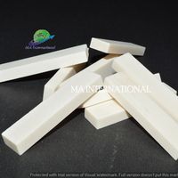 Ready Ship High Quality White Bleached Vintage Bone Guitar Nut & Saddles Blanks for Acoustic Guitar with Customizable Sizes