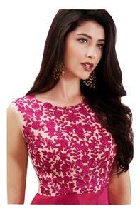 Latest Designer Silk Salwar Kameez Garment for Women Wedding Party Wear - Product Image 2