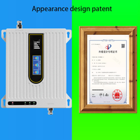 Penguat sinyal ponsel Gsm, penguat sinyal seluler 3g 4g Lte Tri Band 850 1700 1900mhz