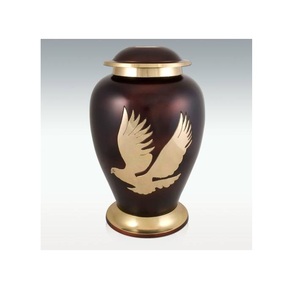 Urne de crémation classique nouveau Design urne artisanale couleur émail nouveau Style cendres pot de stockage luxe salle d'exposition décor affichage votive - Product Image 3
