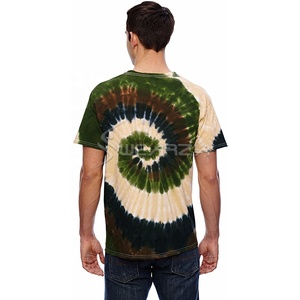 2025 Nuevo diseño al por mayor OEM y ODM servicio personalizado Tie Dye hombres ropa de calle camisetas - Product Image 4