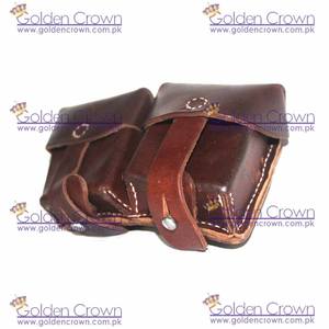 Bolsa de munición de cuero M95 austro-húngaro | Bolsa de munición de cuero alemán para austriaco | Bolsa de munición de cuero M95 - Product Image 3