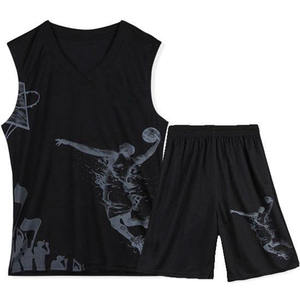 Camiseta de baloncesto personalizada para hombre y mujer, camisa de baloncesto con estampado de estrella, color blanco, personalizado, OEM, Logo antiuniforme, color negro puro - Product Image 5