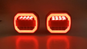 Đèn hậu kết hợp LED không dây cho xe tải, đèn hậu, bộ đèn LED cho xe kéo - Product Image 2