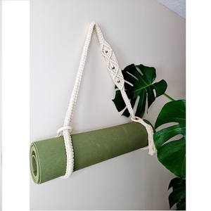 Tapis en macramé, sac à filet de Yoga fait à la main, adapté à la plupart des tapis de Yoga, livraison gratuite - Product Image 3