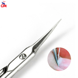 Ciseaux à cuticules en acier inoxydable, outil de manucure de précision, instrument de toilettage professionnel pour salon et usage personnel - Product Image 2