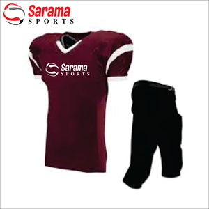 ชุดอเมริกันฟุตบอล แห้งเร็ว ระบายอากาศดี แขนสั้น เสื้อเจอร์ซีย์คุณภาพสูง ขายส่ง รับทำโลโก้ตามสั่ง - Product Image 1